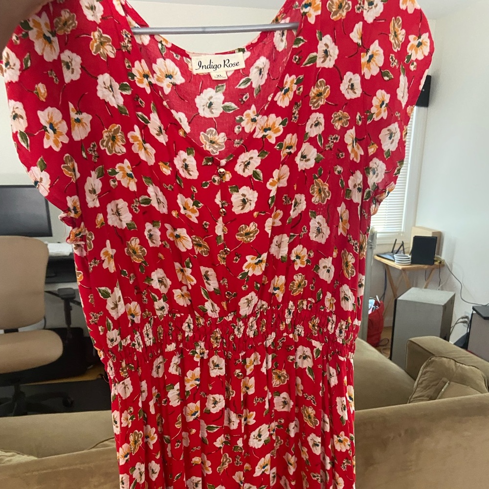 Floral Dress Size XL